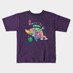 Mental health concept Kids T-Shirt